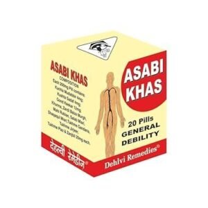 Dehlvi  ASABI KHAS- For Debility, size 20 Pills