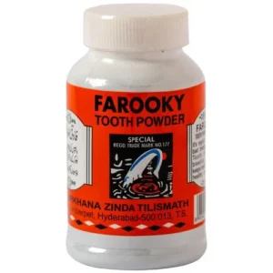 Farooky Tooth Powder, 40 g Bottle
