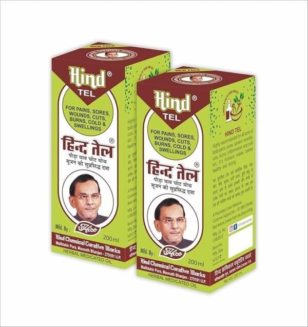 Hind Tel (200ml) – Trusted Ayurvedic Pain Relief Oil