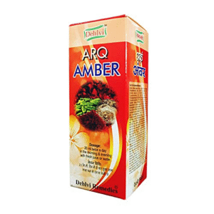 DEHLVI REMEDIES ARQ AMBER (500ML) COMES WITH SHANDAAR ROSE WATER