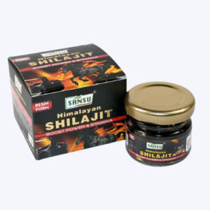 Sansu Himalayan Shilajit Resin|Rich in Fulvic Acid|For Strength, Power & Stamina|10g  (10 g)